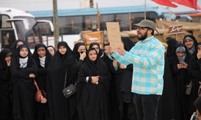 تئاتر میدانی «صندلی انتظار» در جوار شهدای هویزه اجرا شد